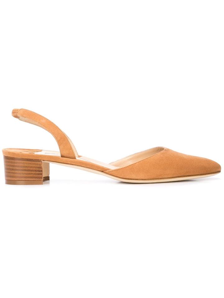 Manolo Blahnik Aspro Pumps - Neutrals
