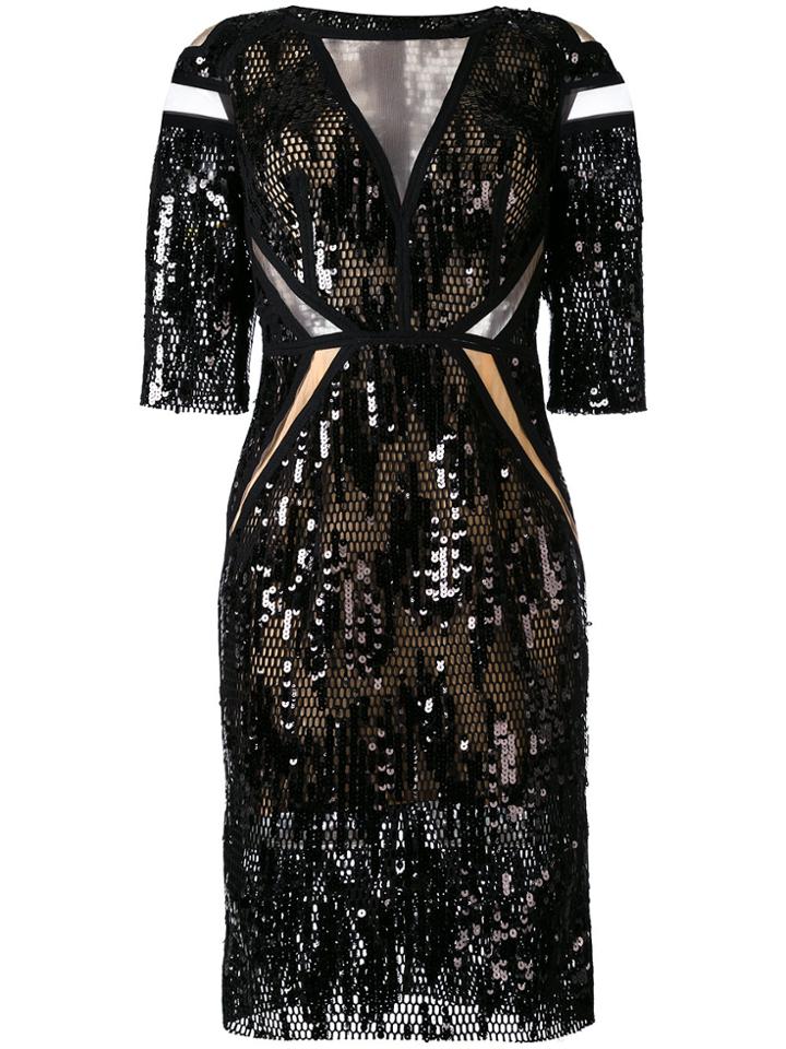 Talbot Runhof North Way Dress - Black