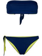 Tara Matthews Cupabia Reversible Bikini Set - Blue