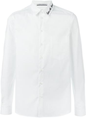 Andrea Pompilio Love Me Forever Embroidered Shirt