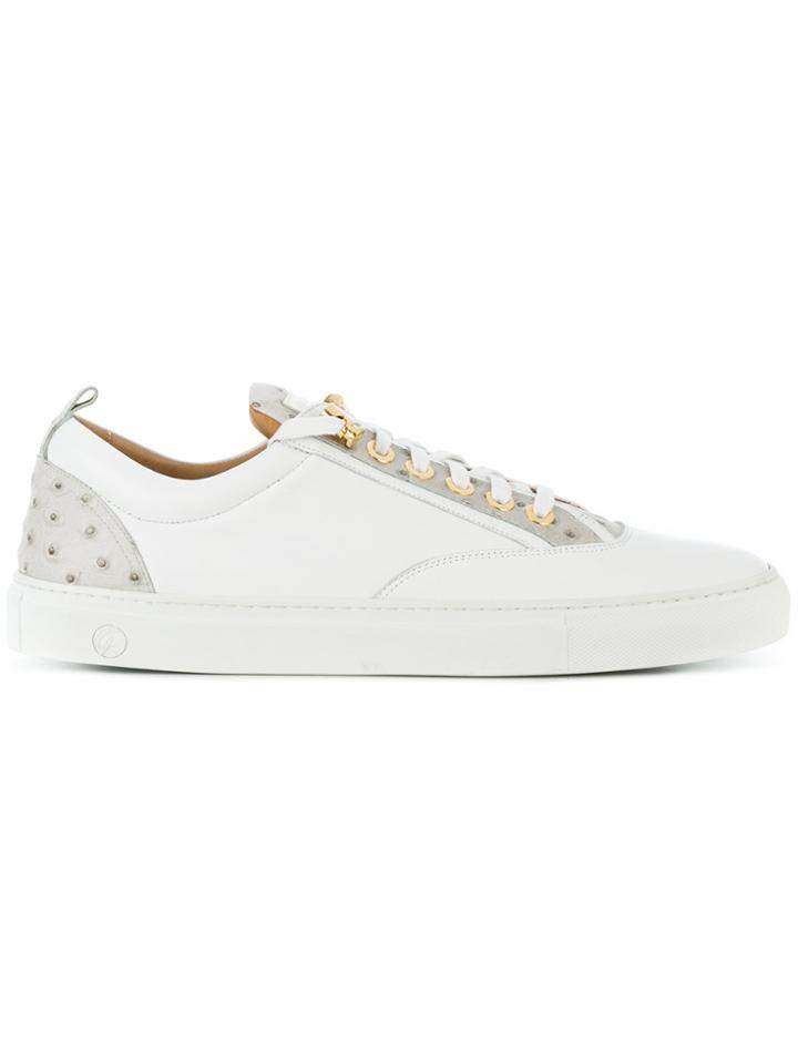 Giuliano Galiano Caviar Low Sneakers - White