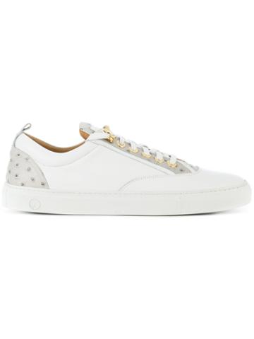 Giuliano Galiano Caviar Low Sneakers - White