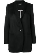 Isabel Marant Single-breasted Fitted Coat - Black