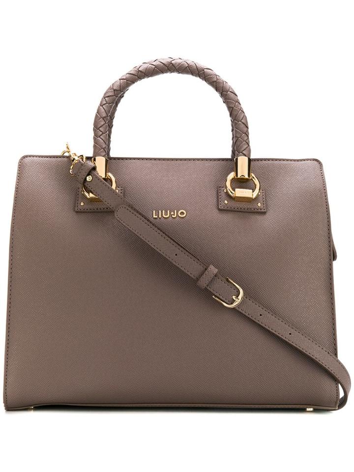 Liu Jo Boston Tote Bag - Grey