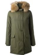 Woolrich 'artic' Parka, Women's, Size: Small, Green, Cotton/feather Down/polyamide/polyester