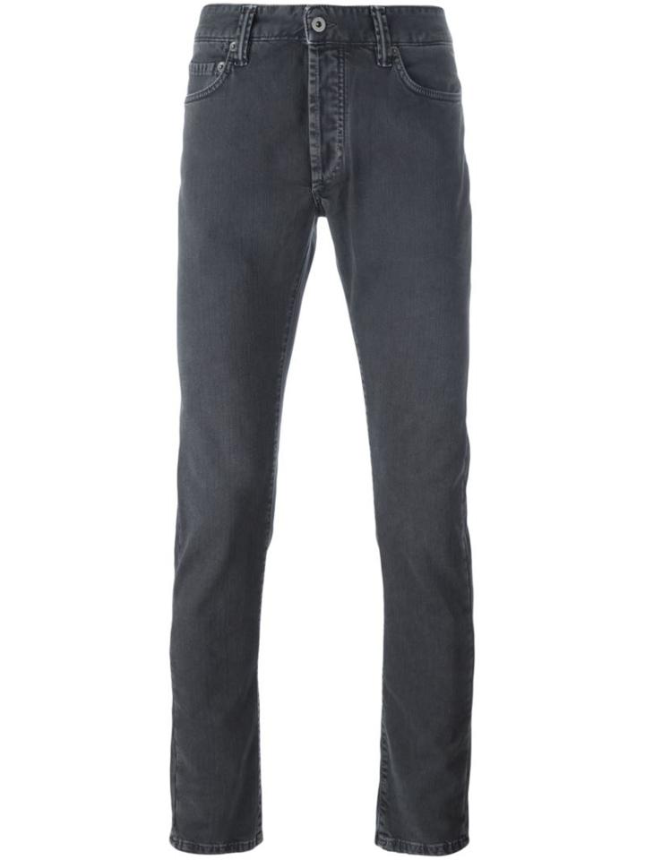 Natural Selection 'taper' Jeans, Men's, Size: 33/32, Grey, Cotton/spandex/elastane