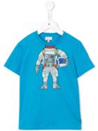 Paul Smith Junior Robot Print T-shirt, Boy's, Size: 8 Yrs, Blue