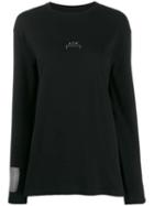 A-cold-wall* Printed Logo Sweatshirt - Black