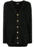 Just Cavalli V-neck Cardigan - Black