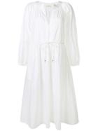 Ulla Johnson Drawstring Waist Dress - White