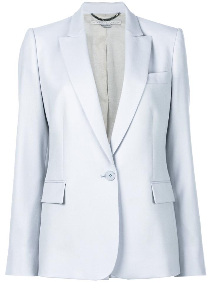 Stella Mccartney Classic Tailored Jacket - Blue