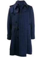 Sacai Deconstructed Coat - Blue