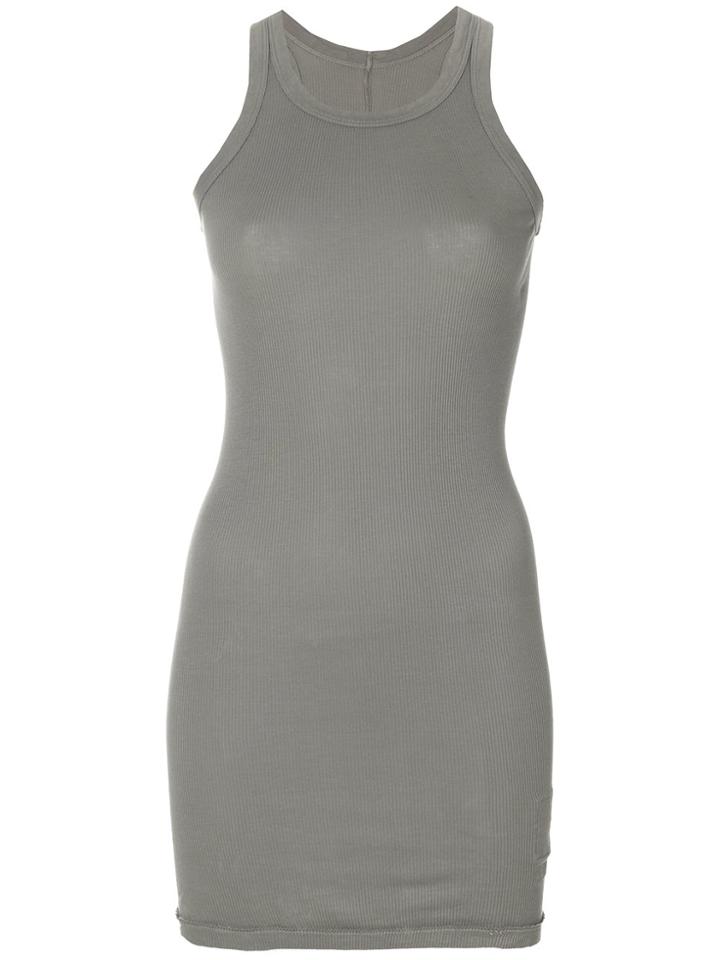 Rick Owens Drkshdw Long Length Tank Top - Grey