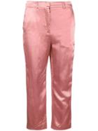 Sies Marjan Straight Cropped Trousers - Pink