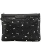 Jimmy Choo Small Derek Clutch - Black
