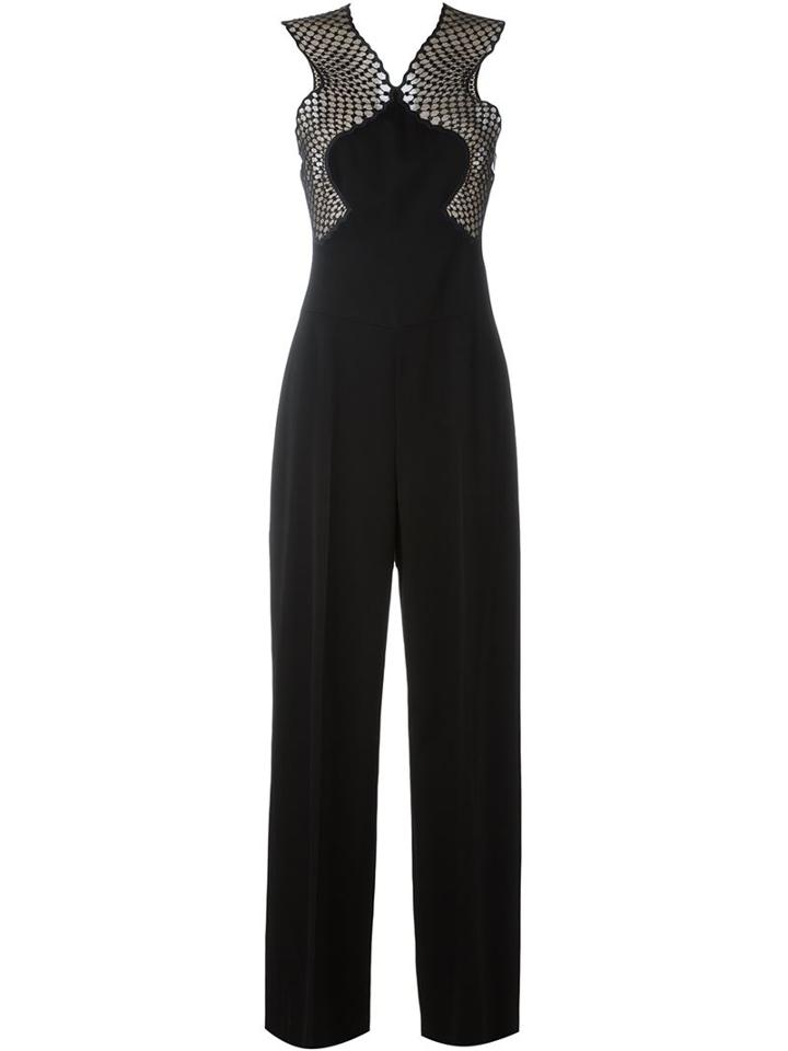 Stella Mccartney Mesh Detail Jumpsuit