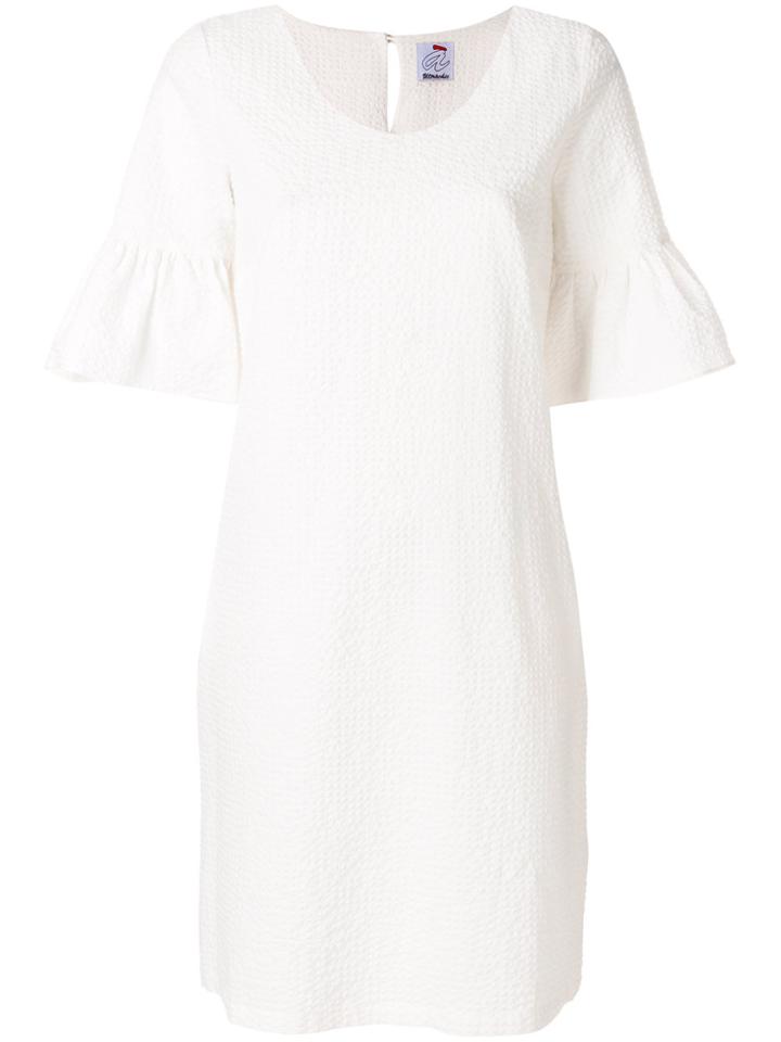 Ultràchic Flared Sleeves Dress - White