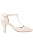 Repetto Baya T-strap Pumps, Women's, Size: 38, Grey, Leather