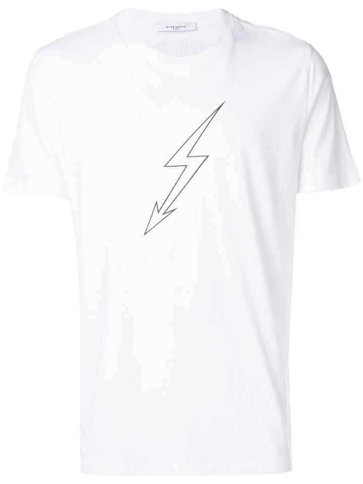 Givenchy Lightning Bolt T-shirt - White