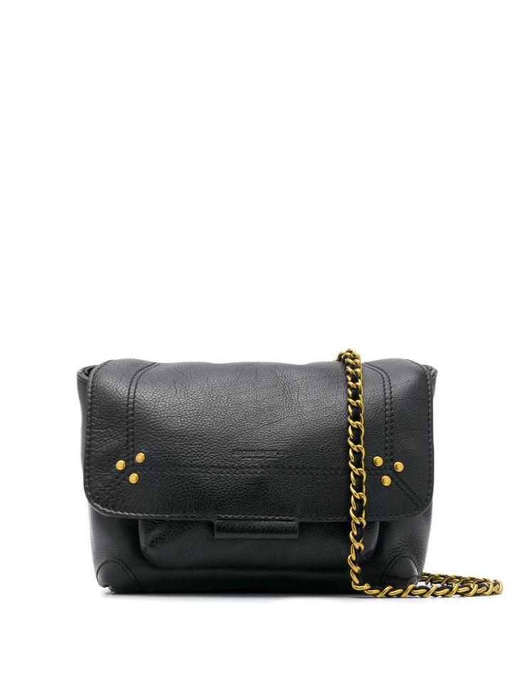 Jérôme Dreyfuss Flap Front Crossbody Bag - Black