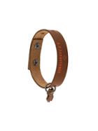 A.f.vandevorst Logo Bracelet - Brown
