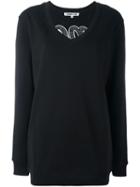Mcq Alexander Mcqueen Carpet Logo Sweatshirt, Women's, Size: Xxs, Black, Cotton