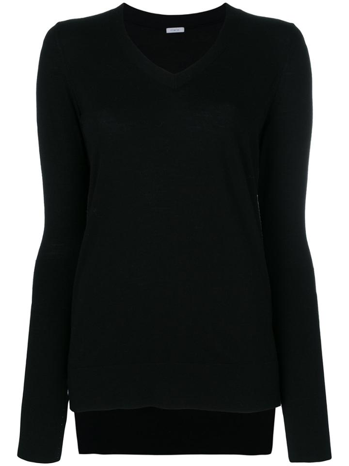 Malo V-neck Sweater - Black