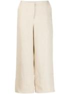 Rosie Assoulin Classic Cropped Trousers - Neutrals