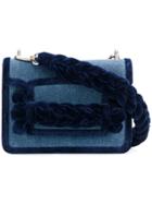 Miu Miu Braided Strap Shoulder Bag - Blue