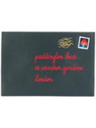 Maison Labiche Envelope Clutch - Blue