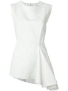 Marni Asymmetric Top, Women's, Size: 44, White, Cotton/linen/flax