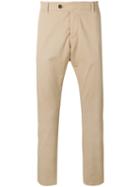 Barena Cropped Chino Trousers, Men's, Size: 54, Nude/neutrals, Cotton/spandex/elastane/polyester