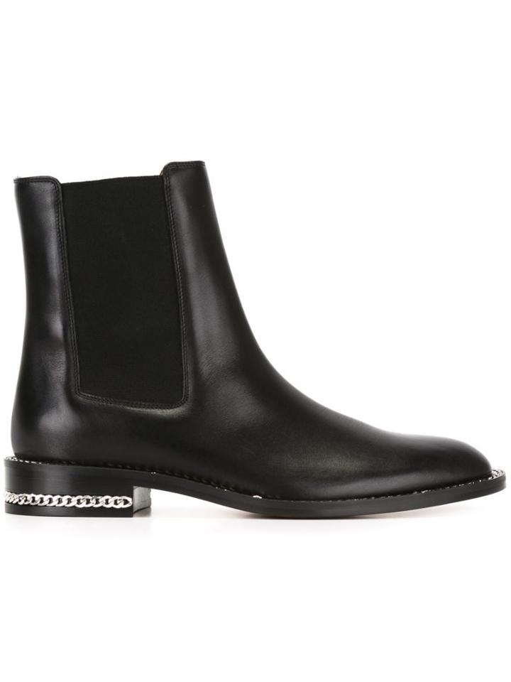 Givenchy Chain Trim Chelsea Boots