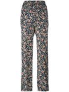 Isabel Marant Printed Roya Trousers, Women's, Size: 40, Silk