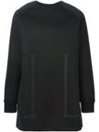 Letasca Neoprene Sweatshirt, Men's, Size: Medium, Black, Polyester