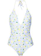 Onia Nina Lemon Toss One-piece - Pink & Purple