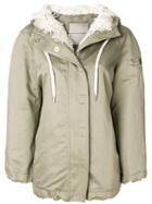Ermanno Scervino Zip-up Lined Parka - Green