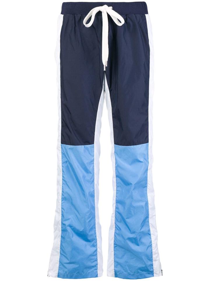 Each X Other Colour Blocked Track Trousers - Blue