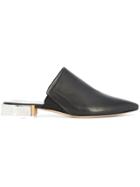 Agl Pointed-toe Mules - Black