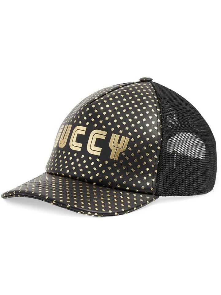 Gucci Guccy Baseball Hat - Black