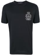 Dolce & Gabbana - Crown And Bee Patch T-shirt - Men - Silk/cotton/polyester/glass - 52, Black, Silk/cotton/polyester/glass