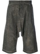 Unconditional - Drop-crotch Shorts - Men - Cotton - M, Brown, Cotton