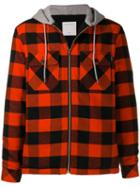 Sandro Paris Lumber Hoodie - Orange
