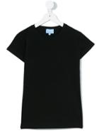 Lanvin Petite - Logo Embroidery T-shirt - Kids - Cotton/spandex/elastane - 14 Yrs, Black