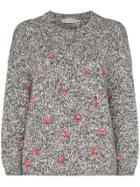 Vika Gazinskaya Bobble Melange Jumper - Grey