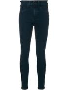 Rag & Bone Skinny Jeans With Side Band - Blue