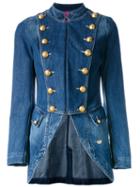La Condesa General Denim Jacket, Women's, Size: 38, Blue, Cotton