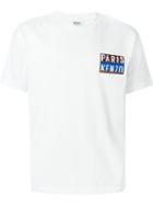 Kenzo Travel Tag Single T-shirt, Men's, Size: Xl, White, Cotton