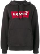 Levi's Logo Patch Hoodie - Black