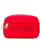 Moschino Quilted Make Up Bag